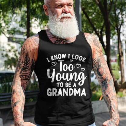 Best Grandma Shirt, Proud Grandma Unisex T-Shirt/Hoodie/Sweatshirt HLT00 - Funny Grandma To Be Art For Grandmother Grammy Women Grandma T-Shirt (1)