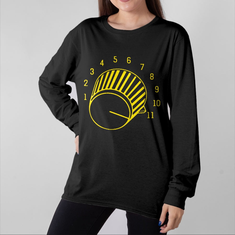 Guitar Lover Shirt, Funny Guitar UnisexT-Shirt/Hoodie/Sweatshirt HLT00 - Guitar Shirt Volume up to 11 T-Shirt