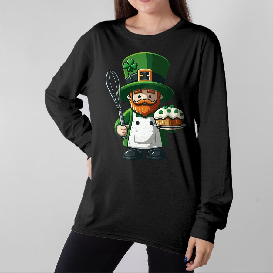 Patrick Day Shirts for Family, Funny Patrick Day shirts, st patrick's day Unisex T-Shirt/Hoodie/Sweatshirt HLT00 - Baker St. Patrick Day Lucky Irish Shamrock Baking Bakery T-Shirt