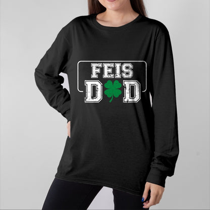 Patrick Day Shirts for Family, Funny Patrick Day shirts, st patrick's day Unisex T-Shirt/Hoodie/Sweatshirt HLT00 - Vintage Shamrock Feis Dad St Patrick Day Festival For Father T-Shirt
