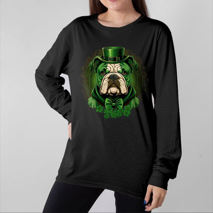 Patrick Day Shirts for Family, Funny Patrick Day shirts, st patrick's day Unisex T-Shirt/Hoodie/Sweatshirt HLT00 - Funny Bulldog Dog St Patricks day irish Saint patrick Day T-Shirt