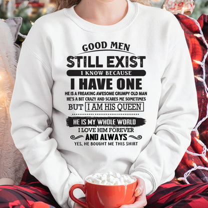 Good Men Still Exist - Perfect Gift For Your Girlfriend, Wife From Boyfriend, Husband - MTNN00 (SKU26T-0192-00)