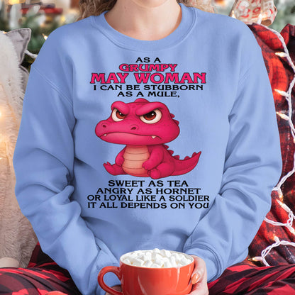 May - Grumpy Old Woman - Perfect Gift For Women - MTNN05 (SKU09-31-05)