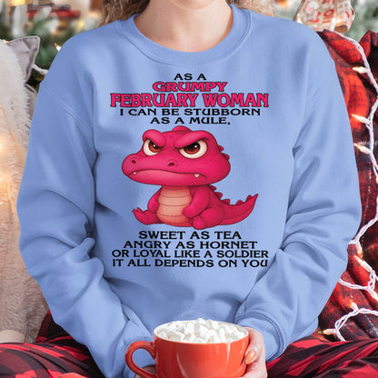 February - Grumpy Old Woman - Perfect Gift For Women - MTNN02 (SKU09-31-02)