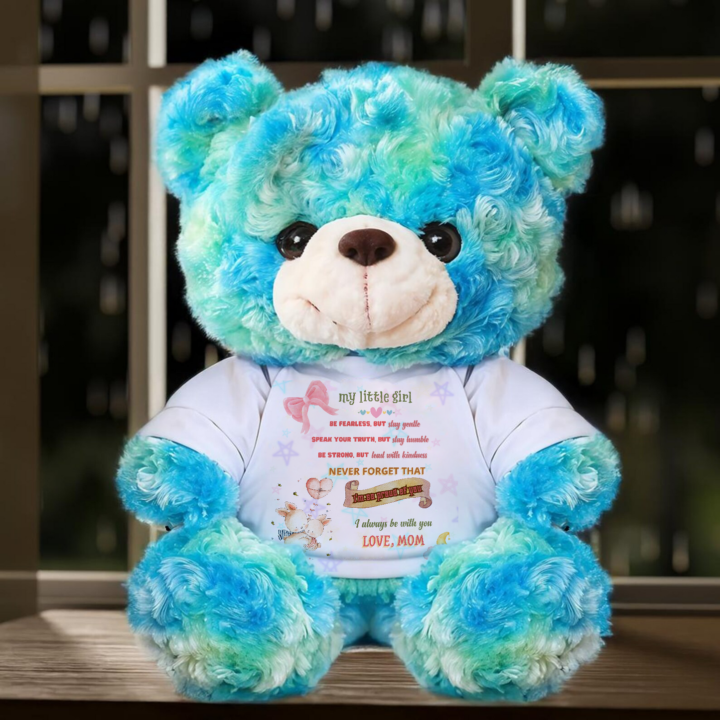 A Little Piece of Courage TEDDY BEAR – A Loving Gift from Mom