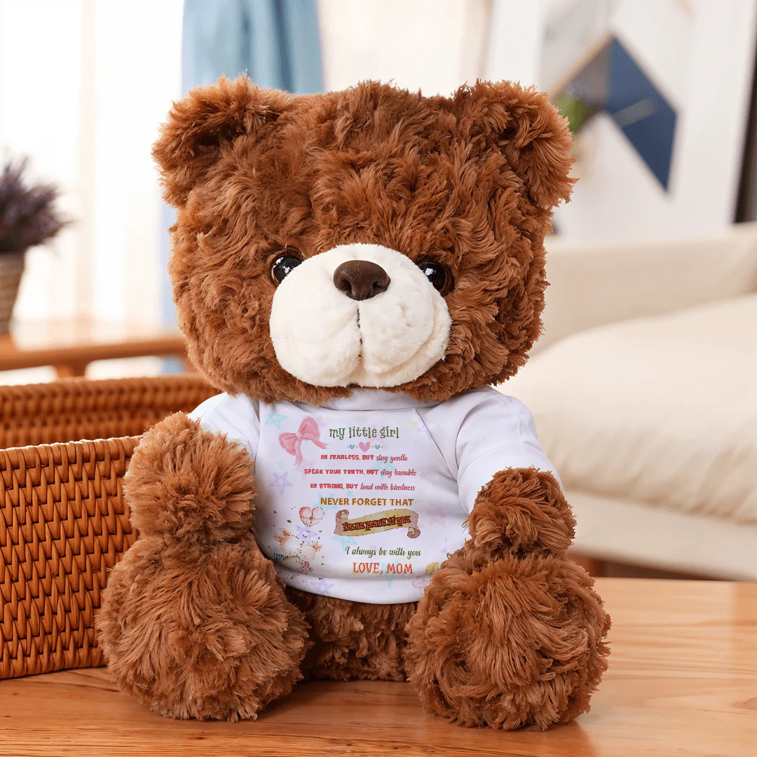 A Little Piece of Courage TEDDY BEAR – A Loving Gift from Mom