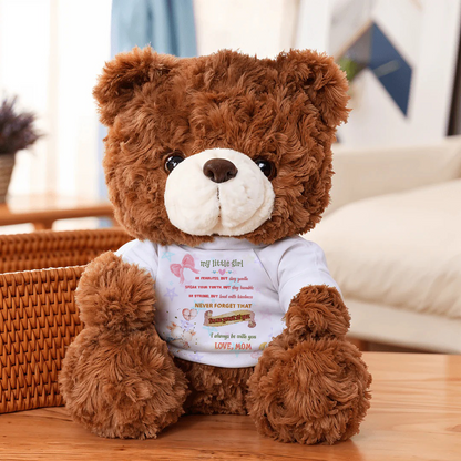 A Little Piece of Courage TEDDY BEAR – A Loving Gift from Mom