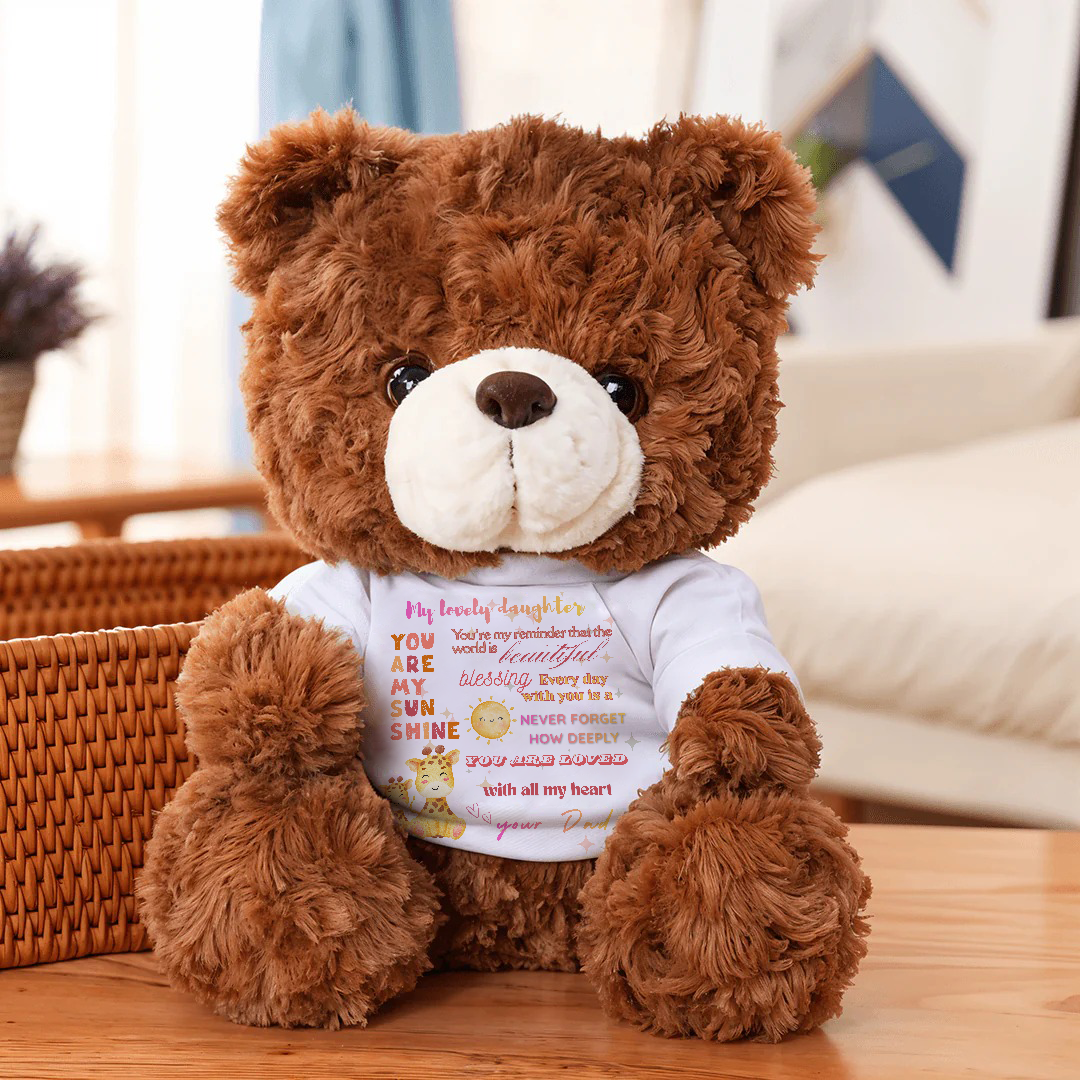 A Touch of Hope for Tough Days TEDDY BEAR – Always from Dad