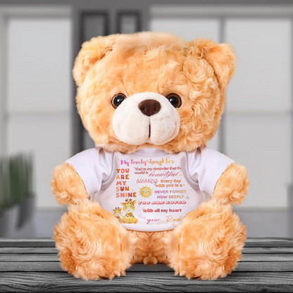A Touch of Hope for Tough Days TEDDY BEAR – Always from Dad