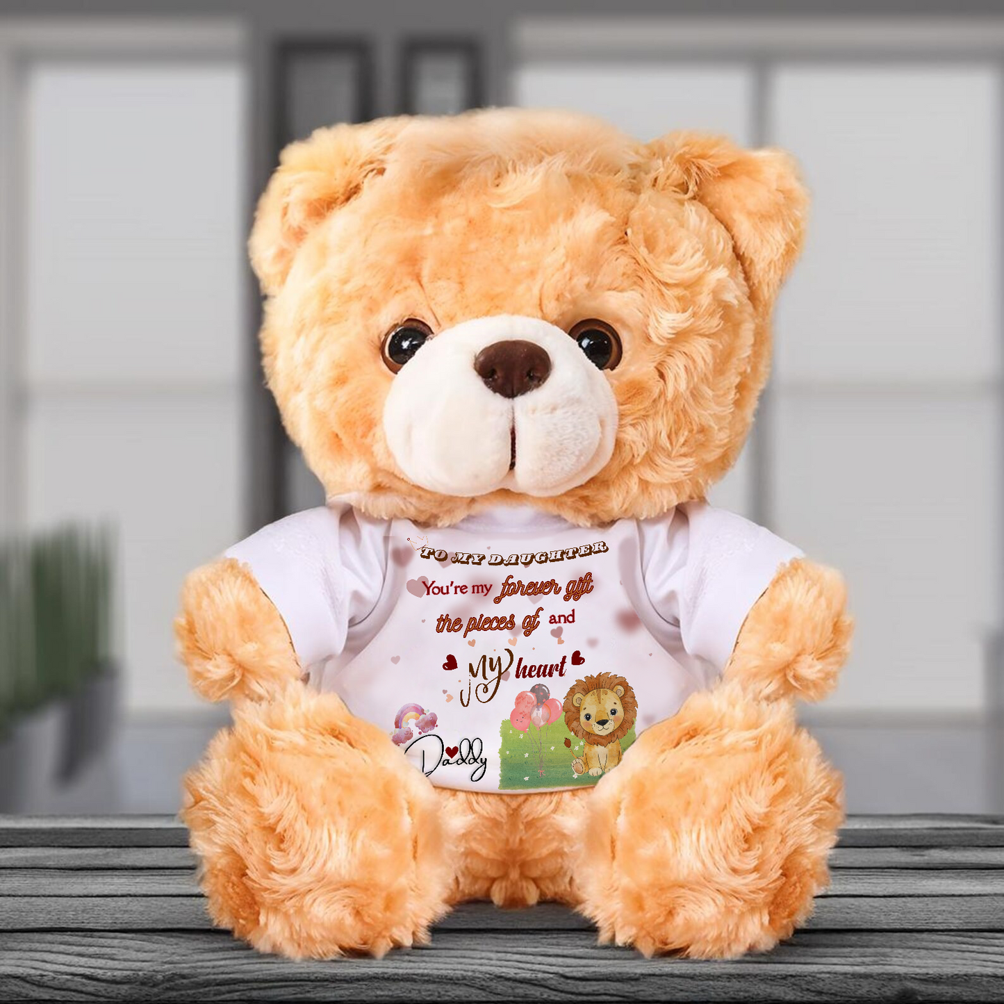 A Quiet Hug for Heavy Days TEDDY BEAR – Warmly from Dad