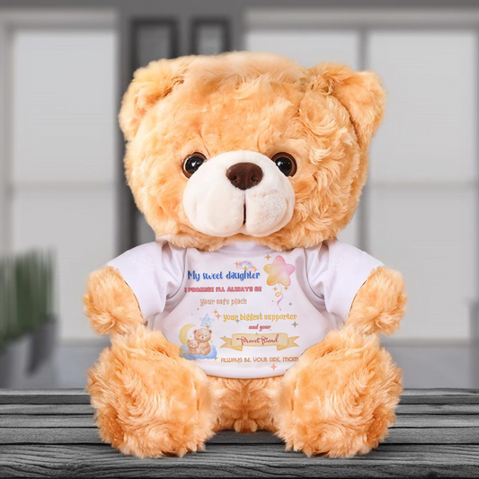 Special Present for Daughter TEDDY BEAR – A Touch of Comfort & Support From Mom