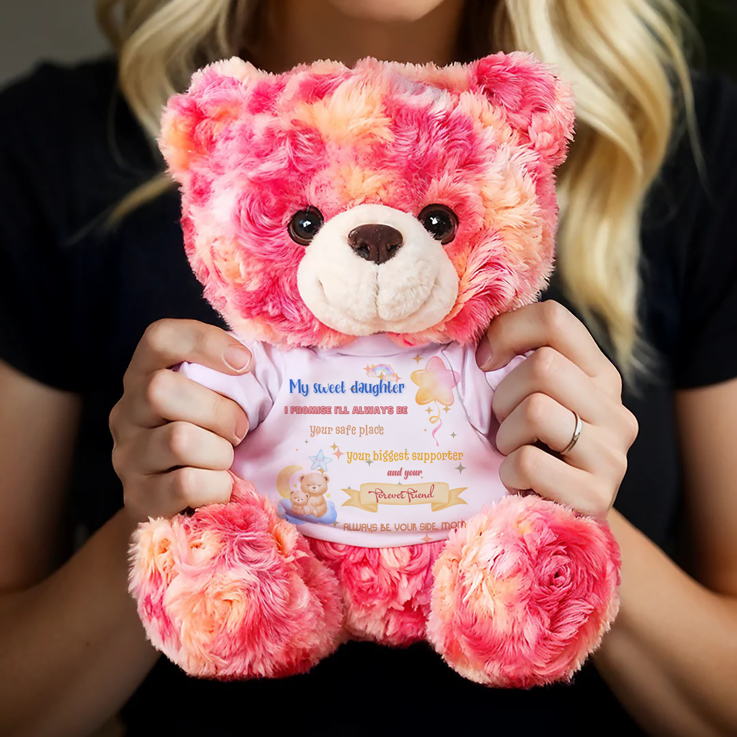 Special Present for Daughter TEDDY BEAR – A Touch of Comfort & Support From Mom