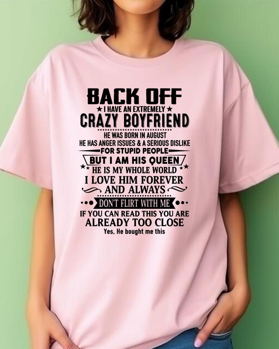 August - Back Off I Have An Extremely Crazy Boyfriend - HNDS08 (SKUT-BACKOFF-08)