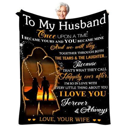 Special Gift For Your Wife Blanket - From Husband