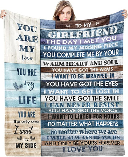 Special Blanket for Your GirlFriend - From Boyfriend Blanket