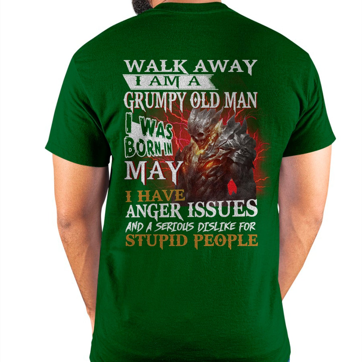 MAY - WALK AWAY, I'M A GRUMPY OLD MAN T-Shirt/Hoodie/Sweatshirt - HNDS05