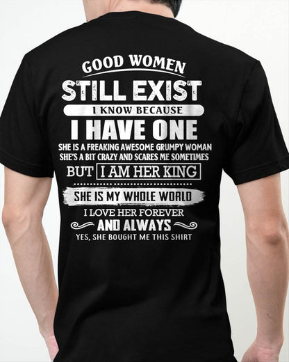 GOOD WOMEN STILL EXIST - PERFECT GIFT FROM WIFE, GIRLFRIEND - MTNN00 (SKU12-306-00)