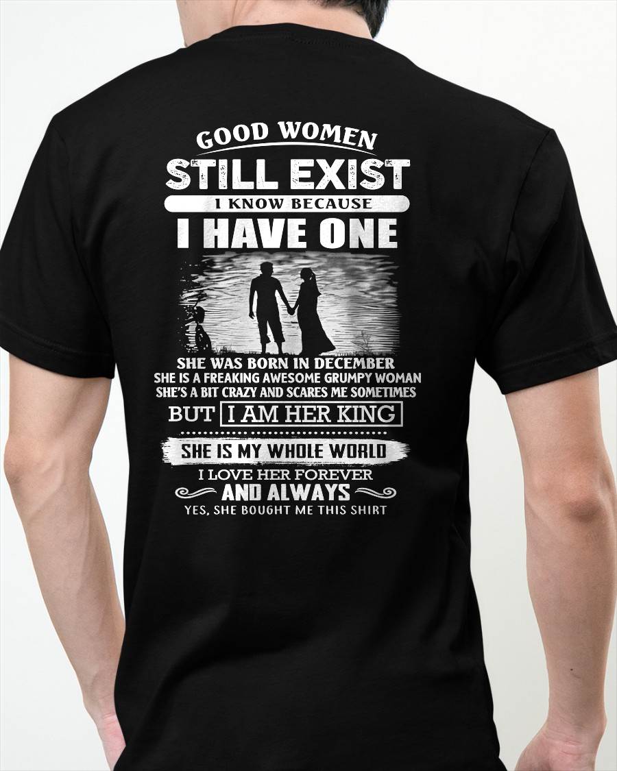 DECEMBER - GOOD WOMEN STILL EXIST - PERFECT GIFT FROM WIFE, GIRLFRIEND - MTNN12 (SKU2604-293-12)