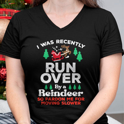 Christmas Runover By Reindeer Funny Xmas Women Men Kids T-Shirt - Christmas Unisex T-Shirt/Hoodie/Sweatshirt - HNDS00