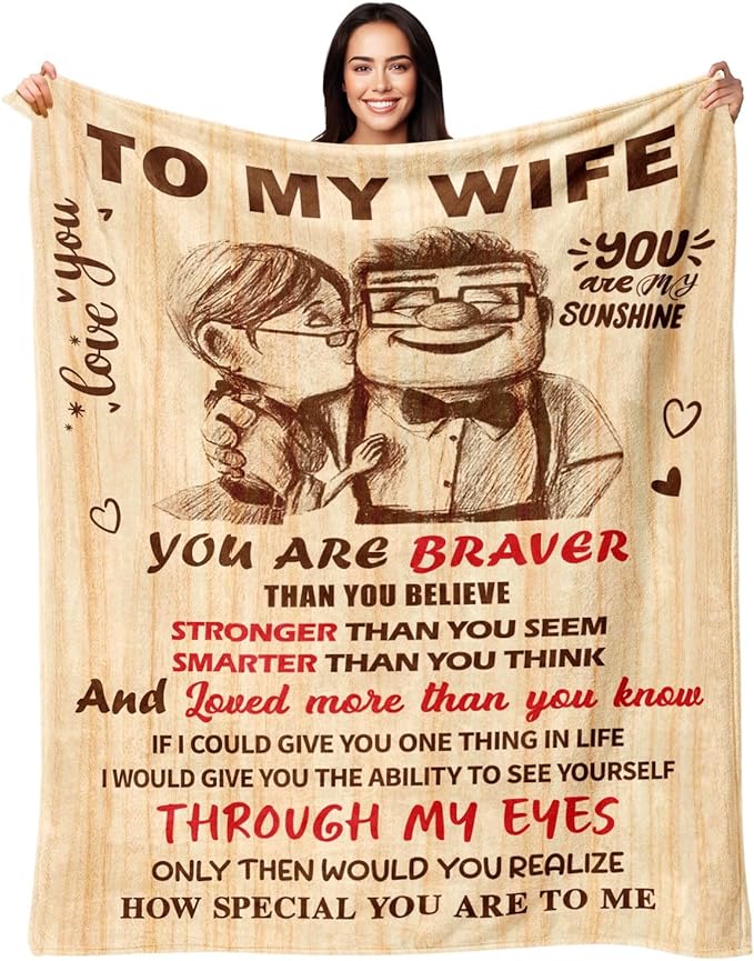 Special Blanket for Your Wife - From Husband Blanket