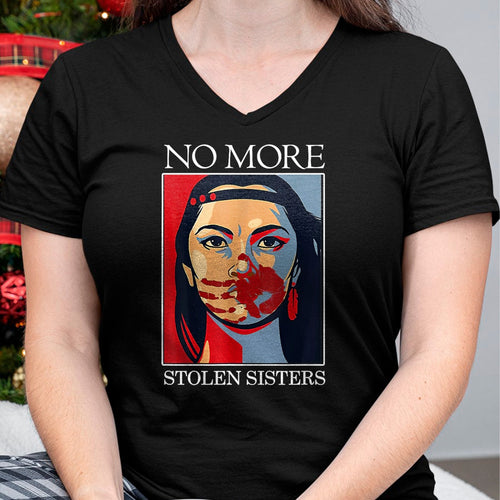 Native American T-Shirts, Vintage Native American Unisex T-Shirt/Hoodie/Sweatshirt HLT00 - Honor Awareness Native Americans No More Stolen Sisters T-Shirt