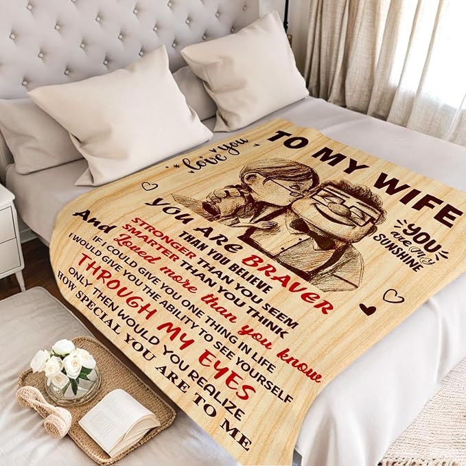 Special Blanket for Your Wife - From Husband Blanket