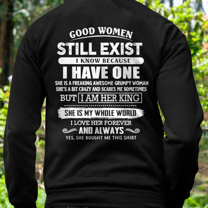 GOOD WOMEN STILL EXIST - PERFECT GIFT FROM WIFE, GIRLFRIEND - MTNN00 (SKU12-306-00)
