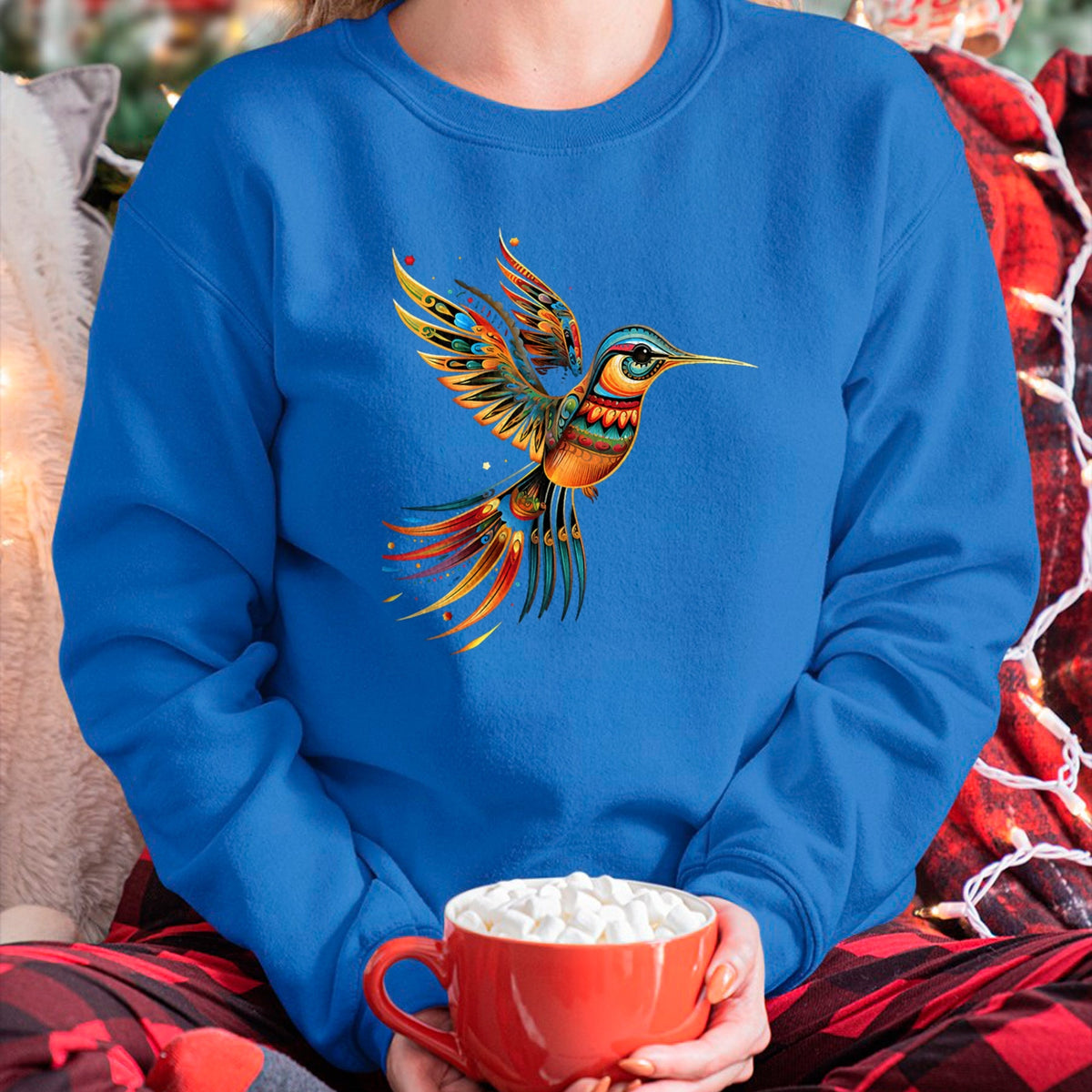 Native American T-Shirts, Vintage Native American Unisex T-Shirt/Hoodie/Sweatshirt HLT00 - Hummingbird Native American Tribal Arts Indian Indigenous