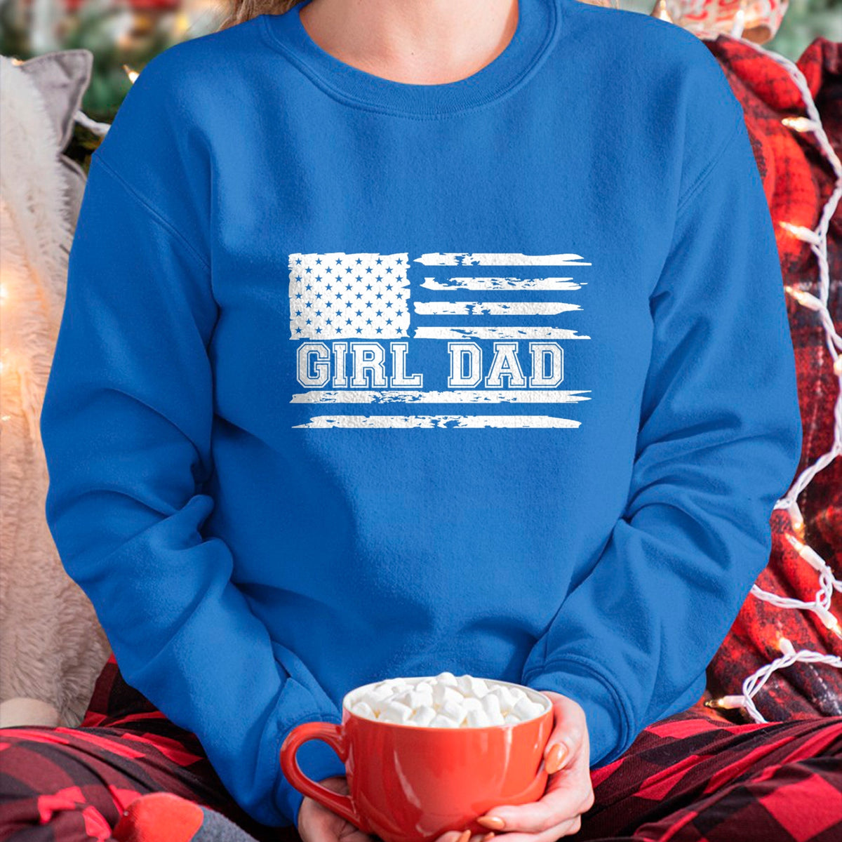 Gift for Dad Shirt, Funny Dad Unisex T-Shirt/Hoodie/Sweatshirt HLT00 – Proud Dad Of Girls Father of Girls For Dad Xmas Fathers Day T-Shirt