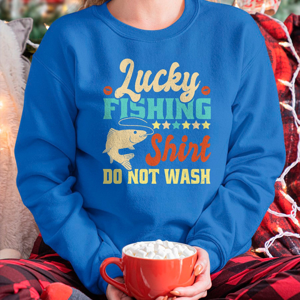 Gift for Dad Shirt, Funny Dad Unisex T-Shirt/Hoodie/Sweatshirt HLT00 – Funny My Lucky Fishing Shirt For Men Women Dad T-Shirt
