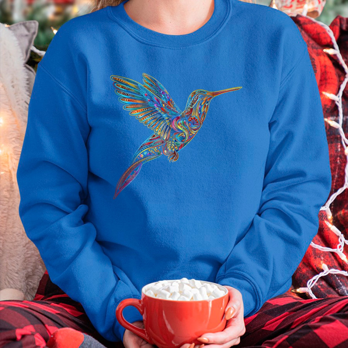 Native American T-Shirts, Vintage Native American Unisex T-Shirt/Hoodie/Sweatshirt HLT00 - Hummingbird Native American Tribal Arts Indian Indigenous T-Shirt (1)