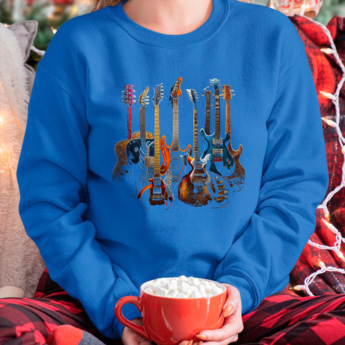 Guitar Lover Shirt, Funny Guitar UnisexT-Shirt/Hoodie/Sweatshirt HLT00 - Guitars Guitarists Gift T-Shirt