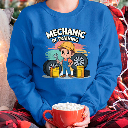 Best Mechanic Life Shirt, Funny Mechanic UnisexT-Shirt/Hoodie/Sweatshirt HLT00 - Future Mechanic Kids Outfit Mechanic in Training Style T-Shirt