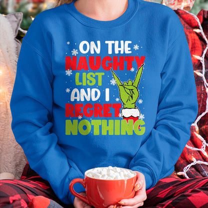 Funny Naughty List Christmas Xmas Santa Mens Womens Kids T-Shirt - Christmas Unisex T-Shirt/Hoodie/Sweatshirt - HNDS00