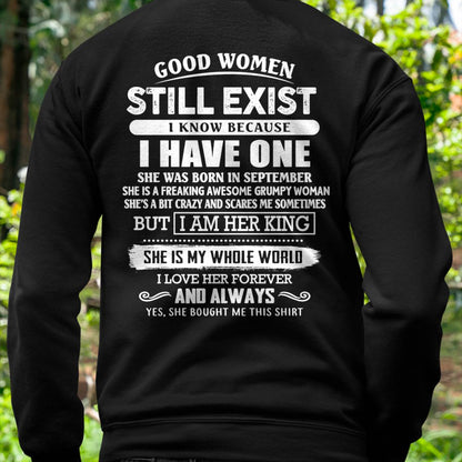 SEPTEMBER - GOOD WOMEN STILL EXIST - PERFECT GIFT FROM WIFE, GIRLFRIEND - MTNN09 (SKU12-306-09)
