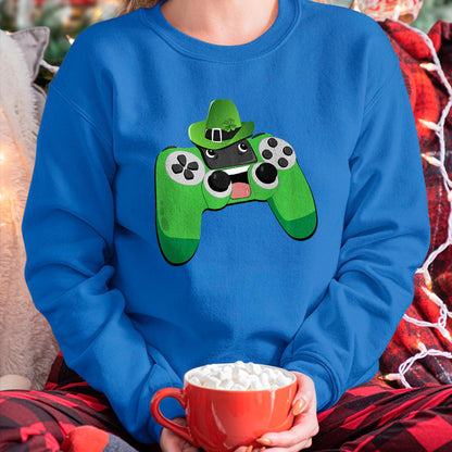 Patrick Day Shirts for Family, Funny Patrick Day shirts, st patrick's day Unisex T-Shirt/Hoodie/Sweatshirt HLT00 - Video Game Gaming St Patrick Day Gamer Boys St. Patty_s Day Premium T-Shirt