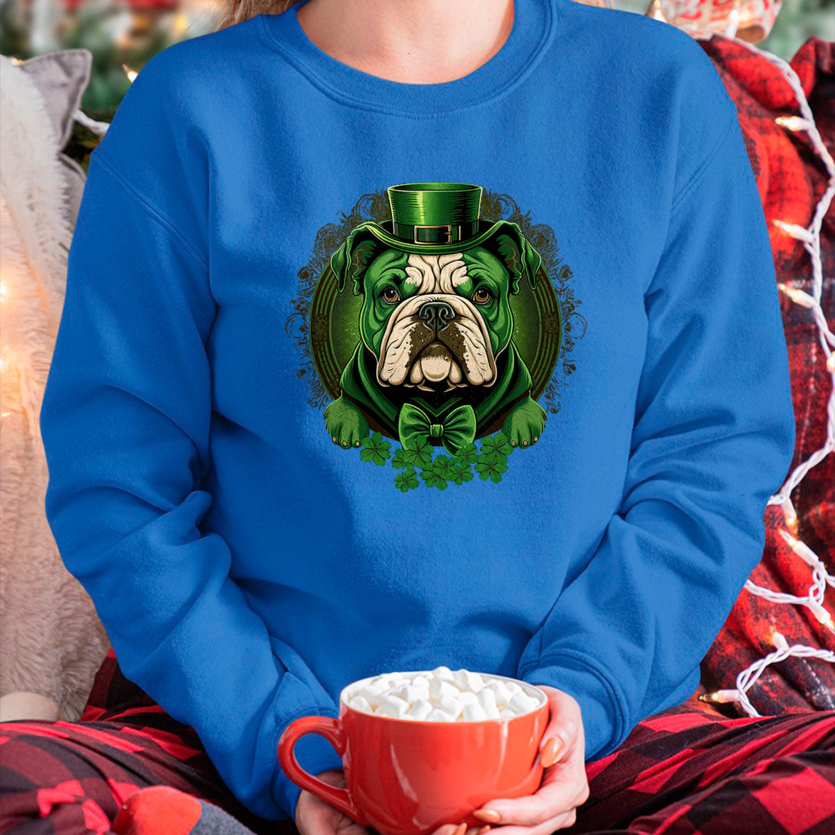 Patrick Day Shirts for Family, Funny Patrick Day shirts, st patrick's day Unisex T-Shirt/Hoodie/Sweatshirt HLT00 - Funny Bulldog Dog St Patricks day irish Saint patrick Day T-Shirt