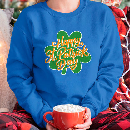 Patrick Day Shirts for Family, Funny Patrick Day shirts, st patrick's day Unisex T-Shirt/Hoodie/Sweatshirt HLT00 - Happy St. Patrick_ Day Clover leaves Irish Ireland Shamrock T-Shirt