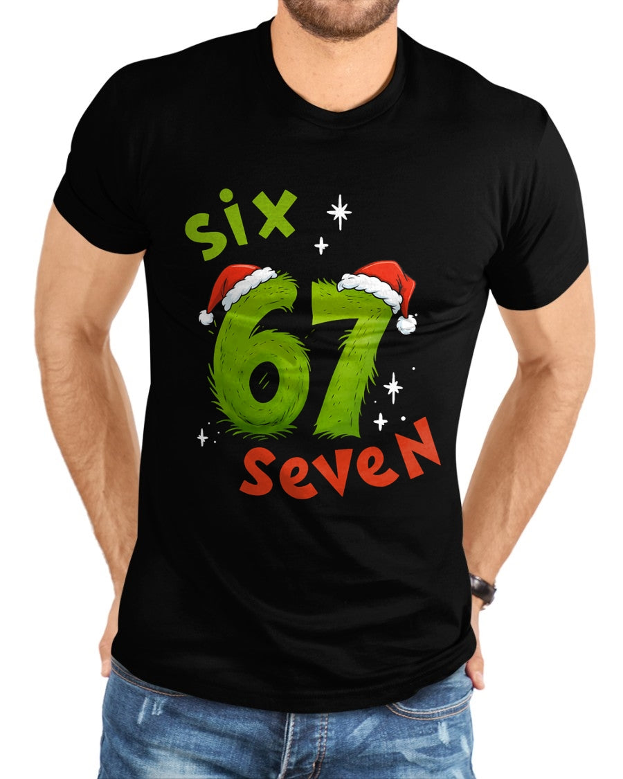 67 Meme Six Seven for Kids Women Men Boys Girls Christmas T-Shirt - Christmas Unisex T-Shirt/Hoodie/Sweatshirt - HNDS00