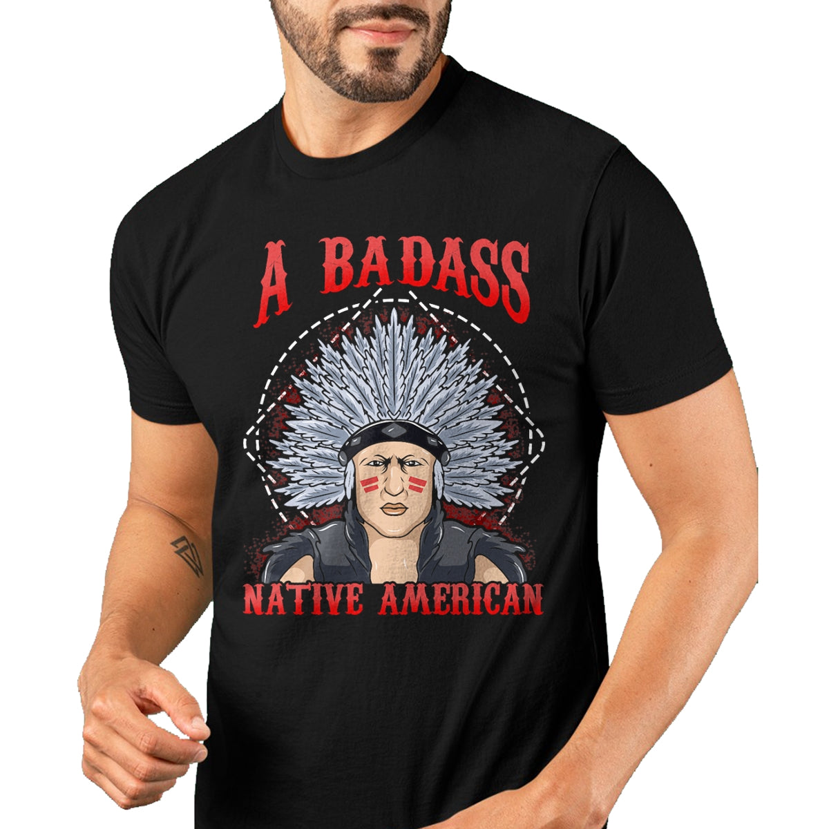 Native American T-Shirts, Vintage Native American Unisex T-Shirt/Hoodie/Sweatshirt HLT00 - I Have Two Titles - Mom and Grandma - Native American T-Shirt