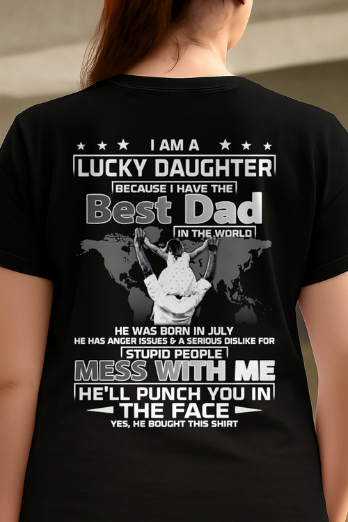 JULY - BEST DAD IN THE WORLD – GIFT FROM DAD - MTNN07 (SKU2606-13-07)