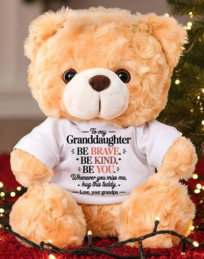 TO MY GRANDDAUGHTER - TEDDY BEAR, A BIG HUG FROM GRANDPA - MTNN00
