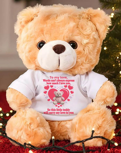 TO MY LOVE - TEDDY BEAR, PERFECT GIFT FOR YOUR SOULMATE - MTNN00