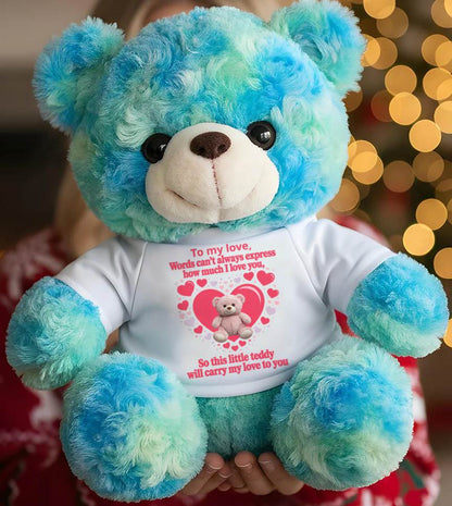 TO MY LOVE - TEDDY BEAR, PERFECT GIFT FOR YOUR SOULMATE - MTNN00