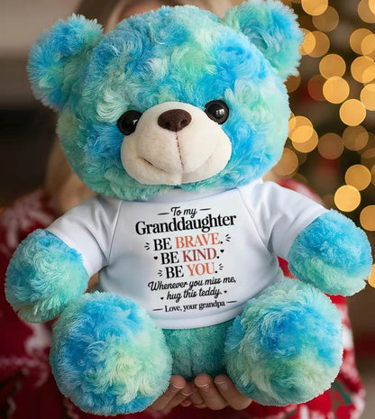 TO MY GRANDDAUGHTER - TEDDY BEAR, A BIG HUG FROM GRANDPA - MTNN00
