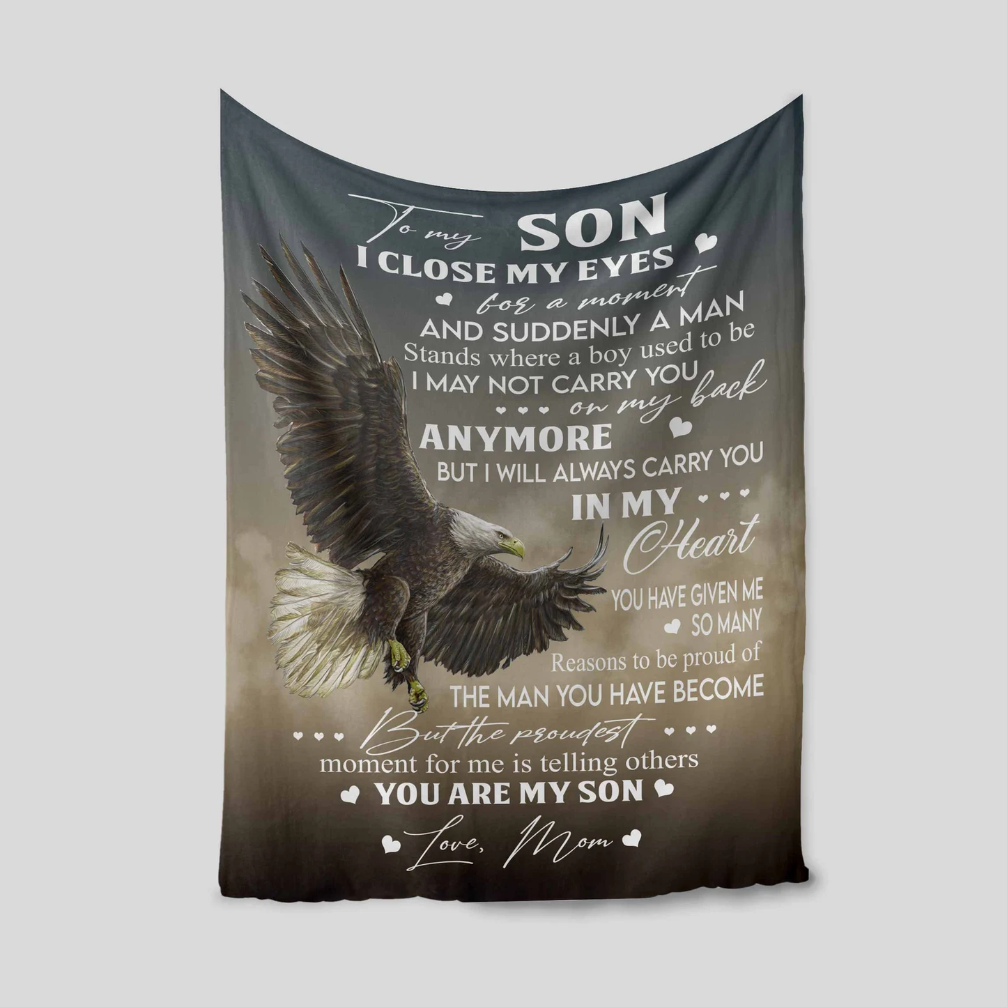 Special Gift For Your Son Blanket - From Mom