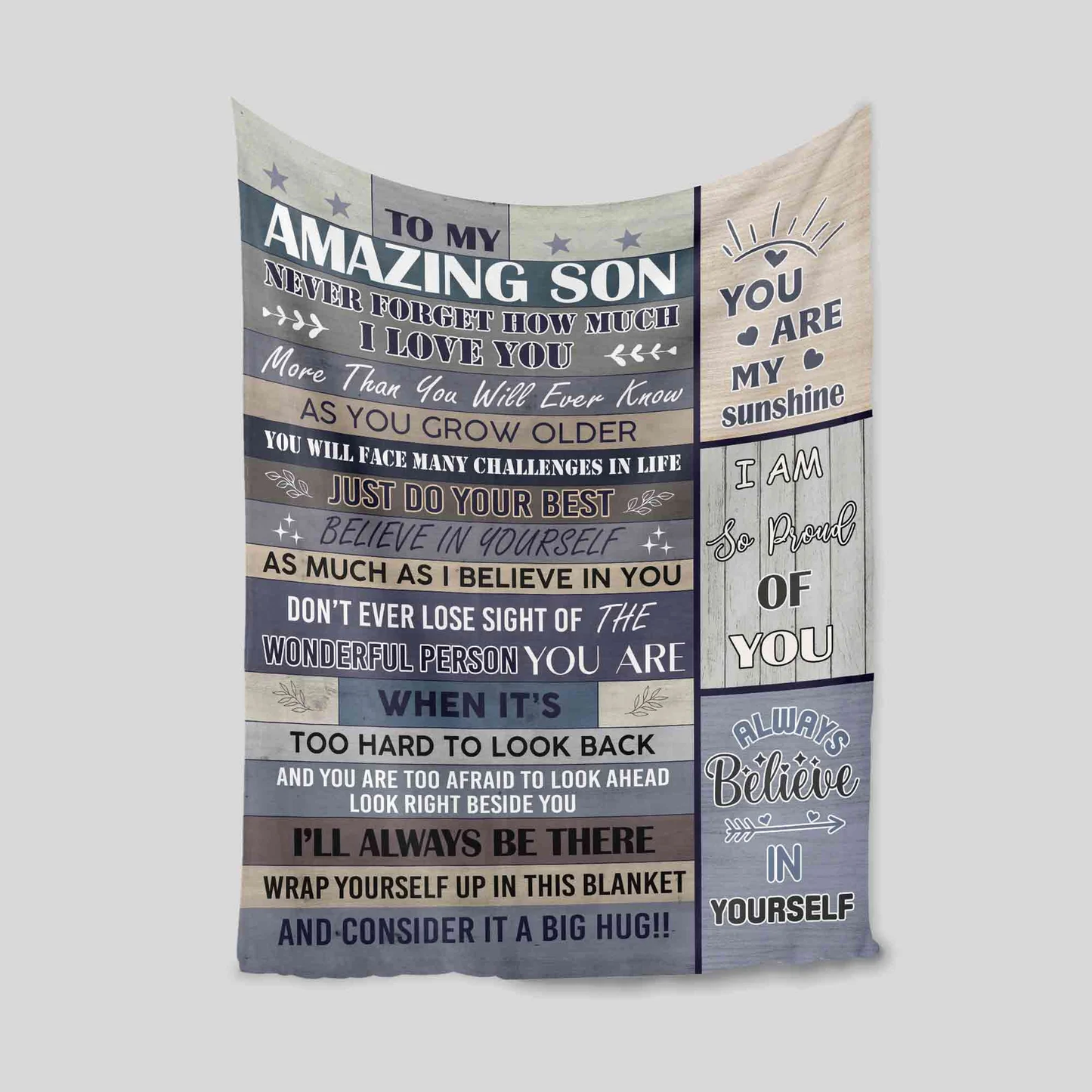 Special Gift For Your Son Blanket - From Mom