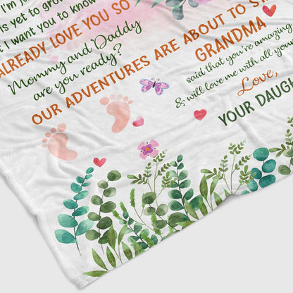 Special Gift For Mom Blanket - From Daughter