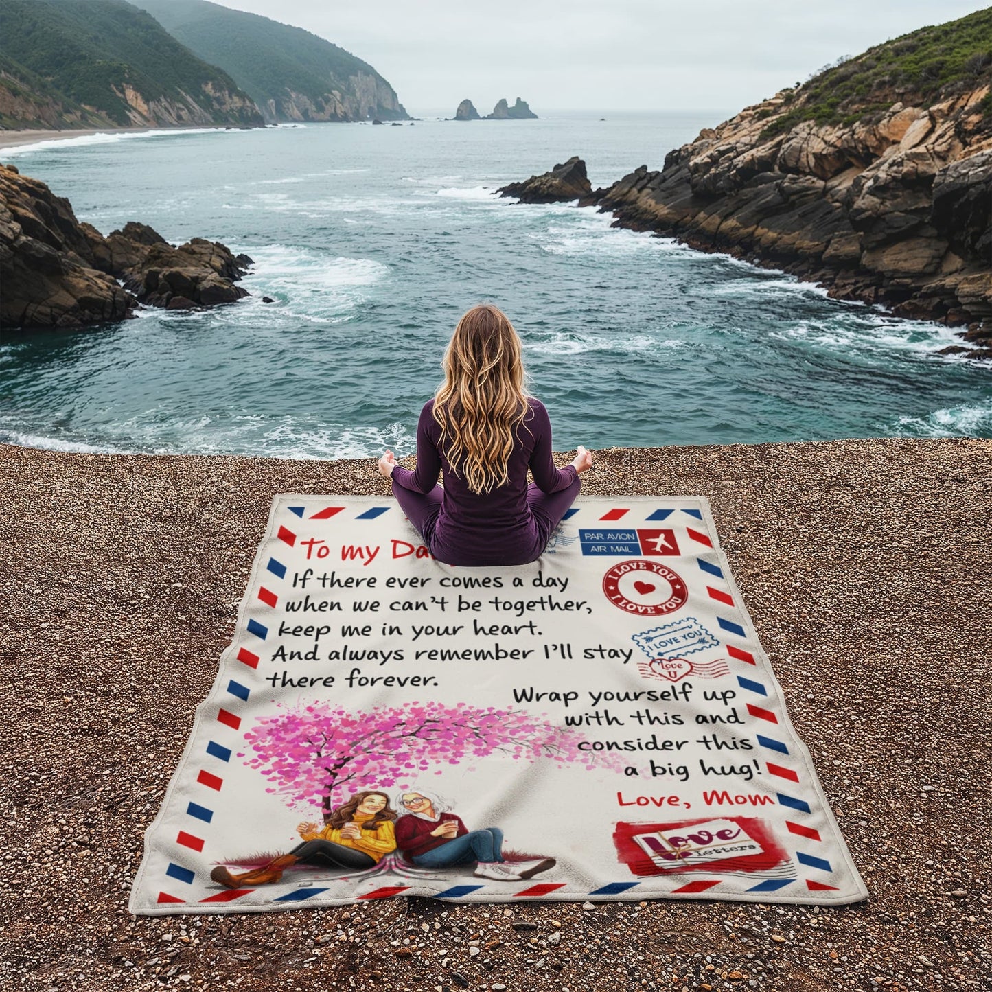Special Gift For Your Daughter Blanket - From Mom