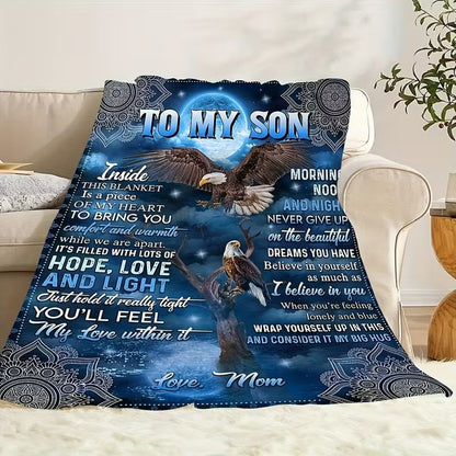 Special Gift For Your Son Blanket - From Mom (SKUB11-59)